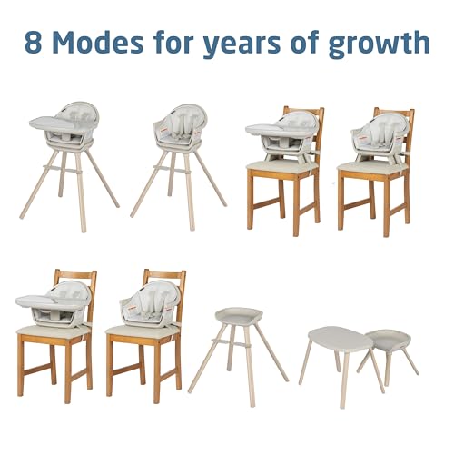 Maxi-Cosi Moa 8-in-1 Convertible Baby High Chair – Classic Oat