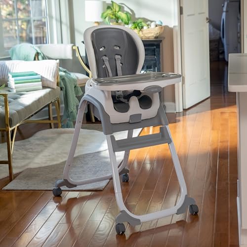 Ingenuity SmartClean Trio Elite 3-in-1 Baby High Chair – Slate