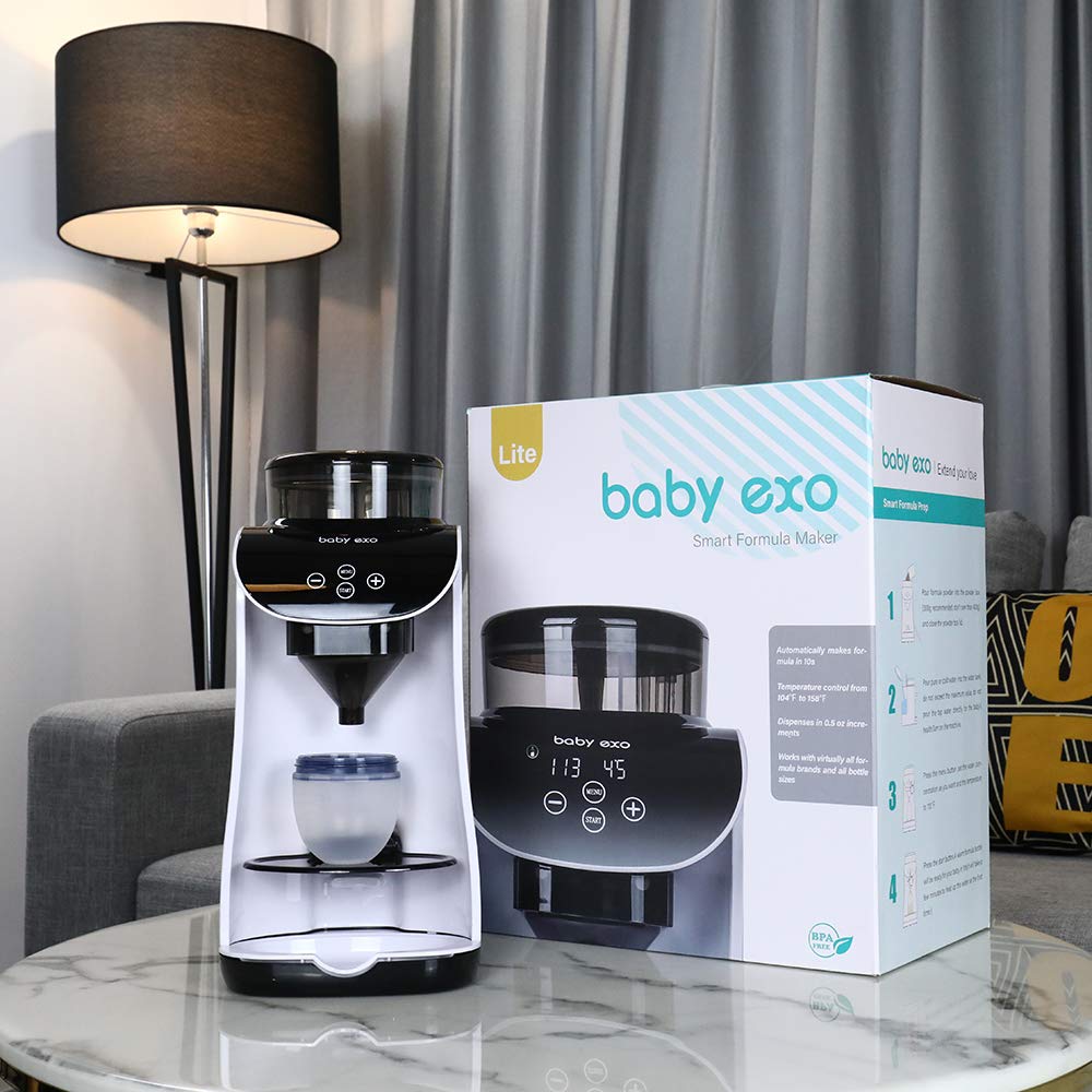 BabyEXO Automatic Formula Dispenser & Warmer – Electric Mixing Machine