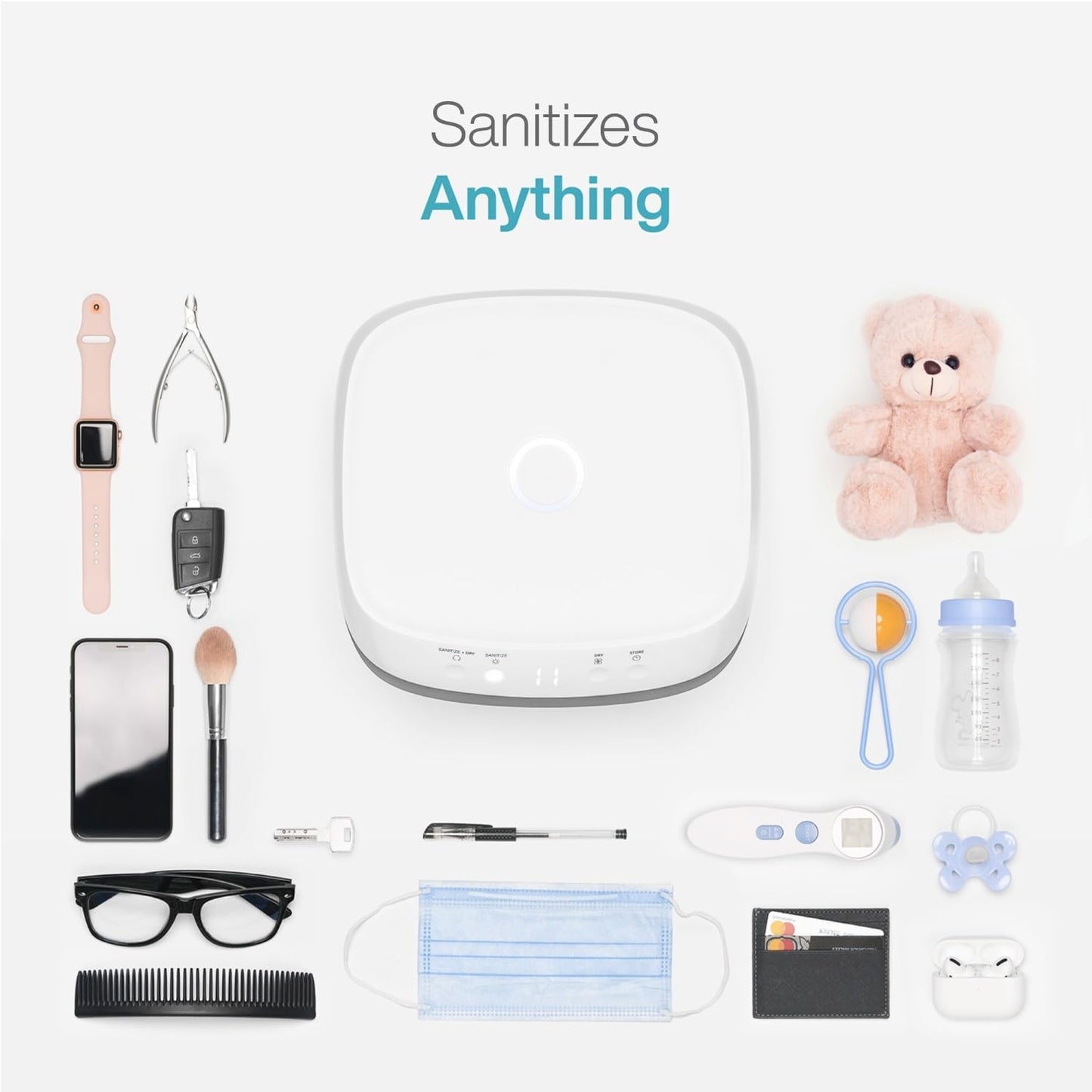 Babyfeel UV Light Sanitizer Box – Large Capacity, Touch Control