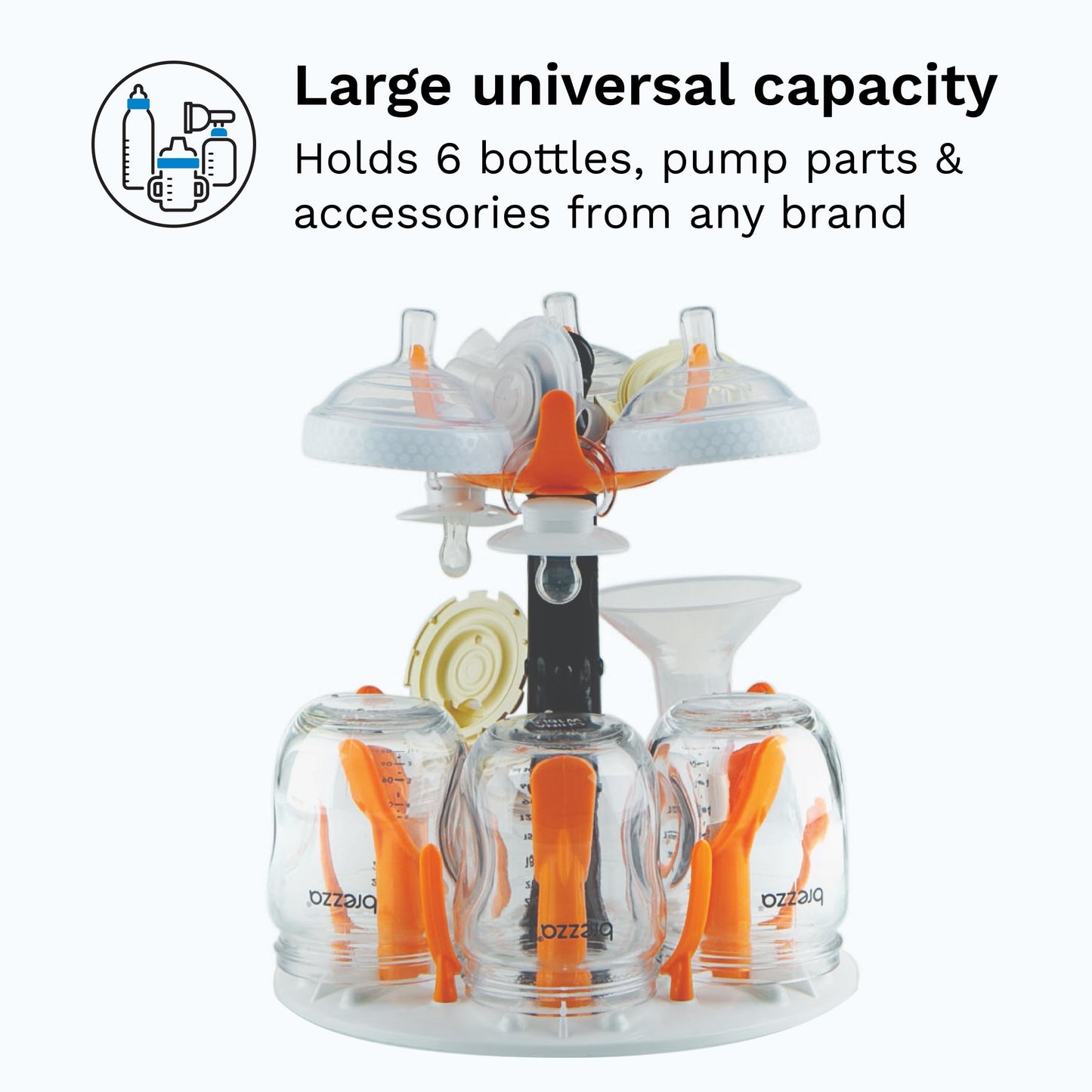 Baby Brezza Electric Bottle Sterilizer & Dryer – Universal Steam Sanitizer