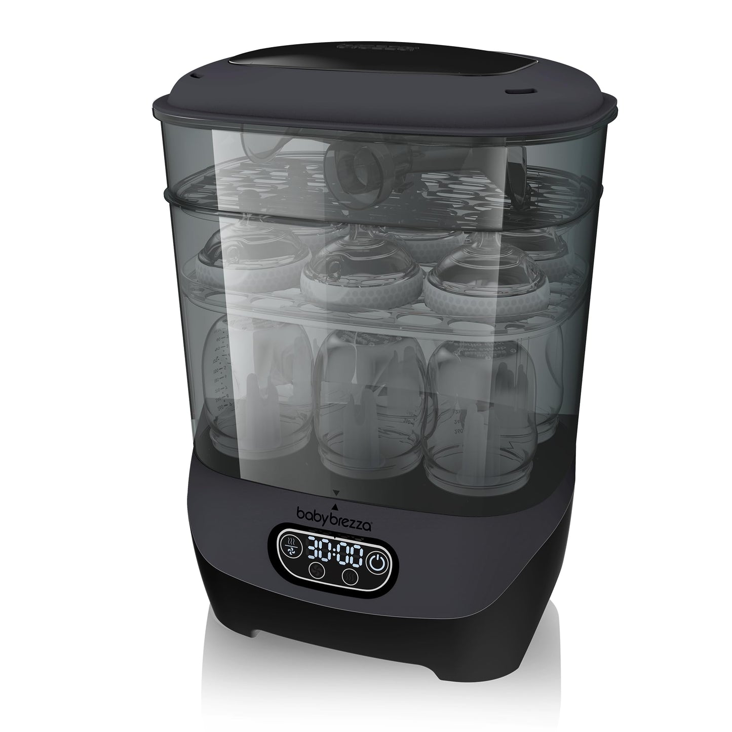 Baby Brezza Advanced Bottle Sterilizer & Dryer – Large Capacity, HEPA Filter
