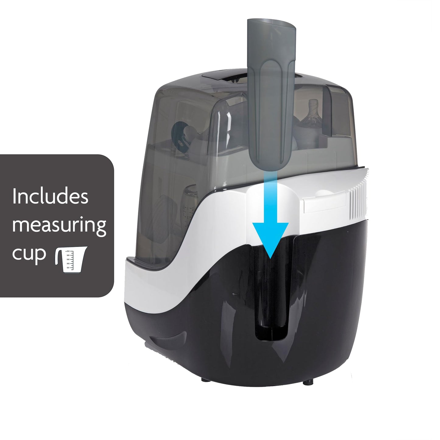 Baby Brezza Superfast Bottle Sterilizer & Dryer – 10 Minute Steam Clean