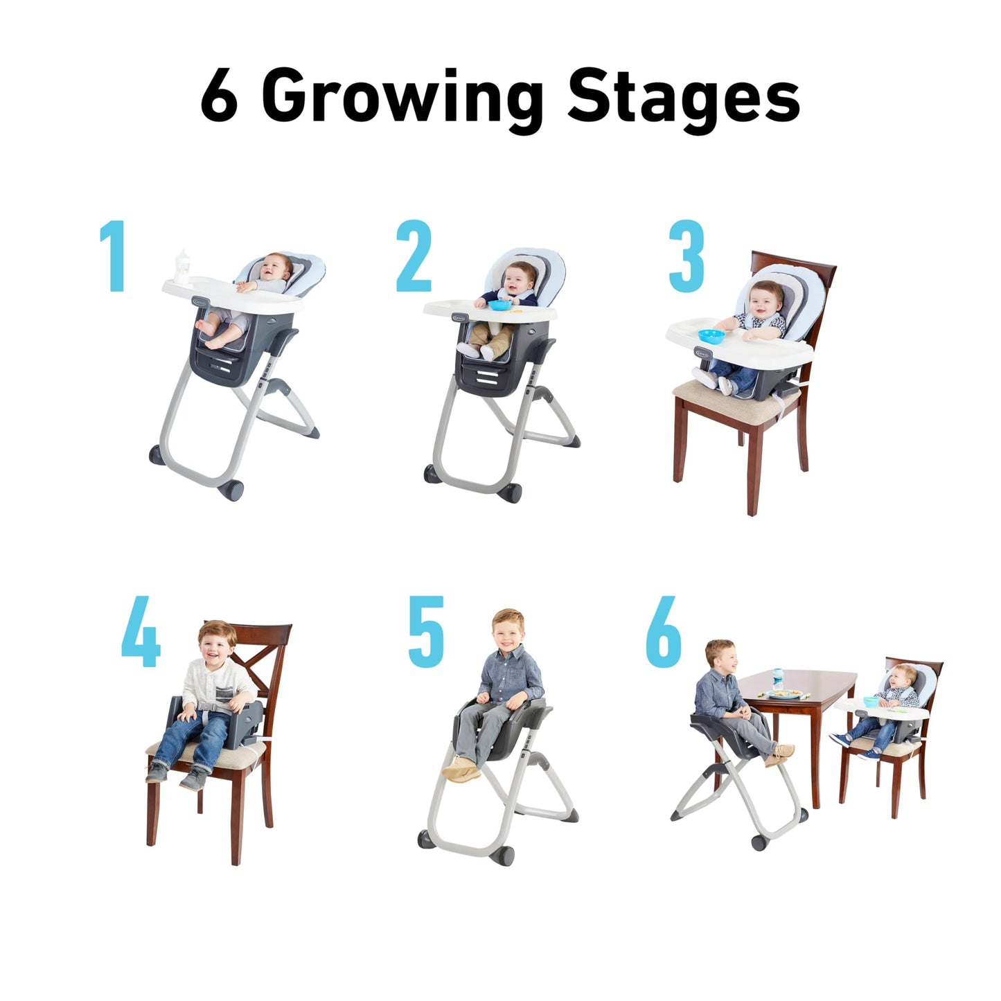Graco DuoDiner DLX 6-in-1 Convertible High Chair – Mathis Design