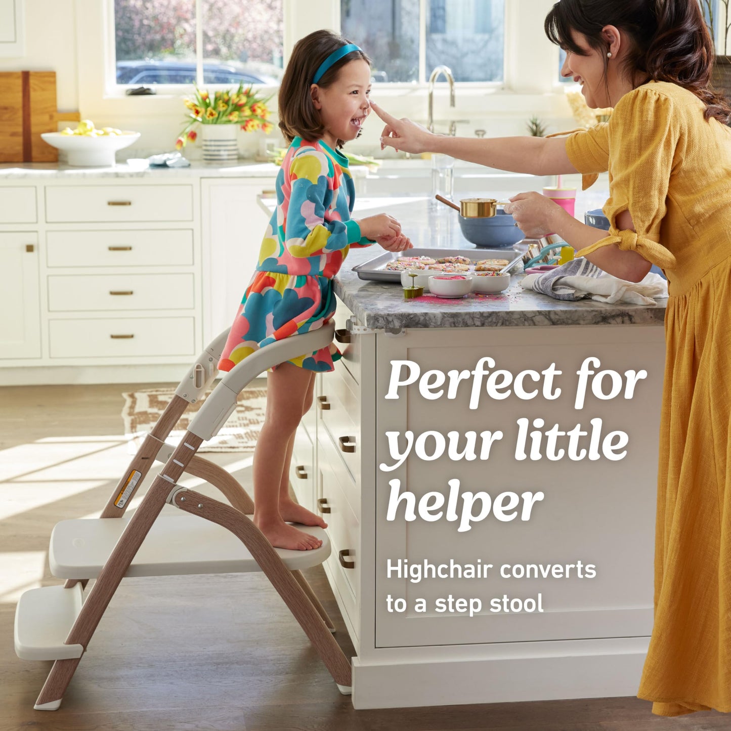 Graco EveryStep 6-in-1 Slim Convertible High Chair – Misty Grey