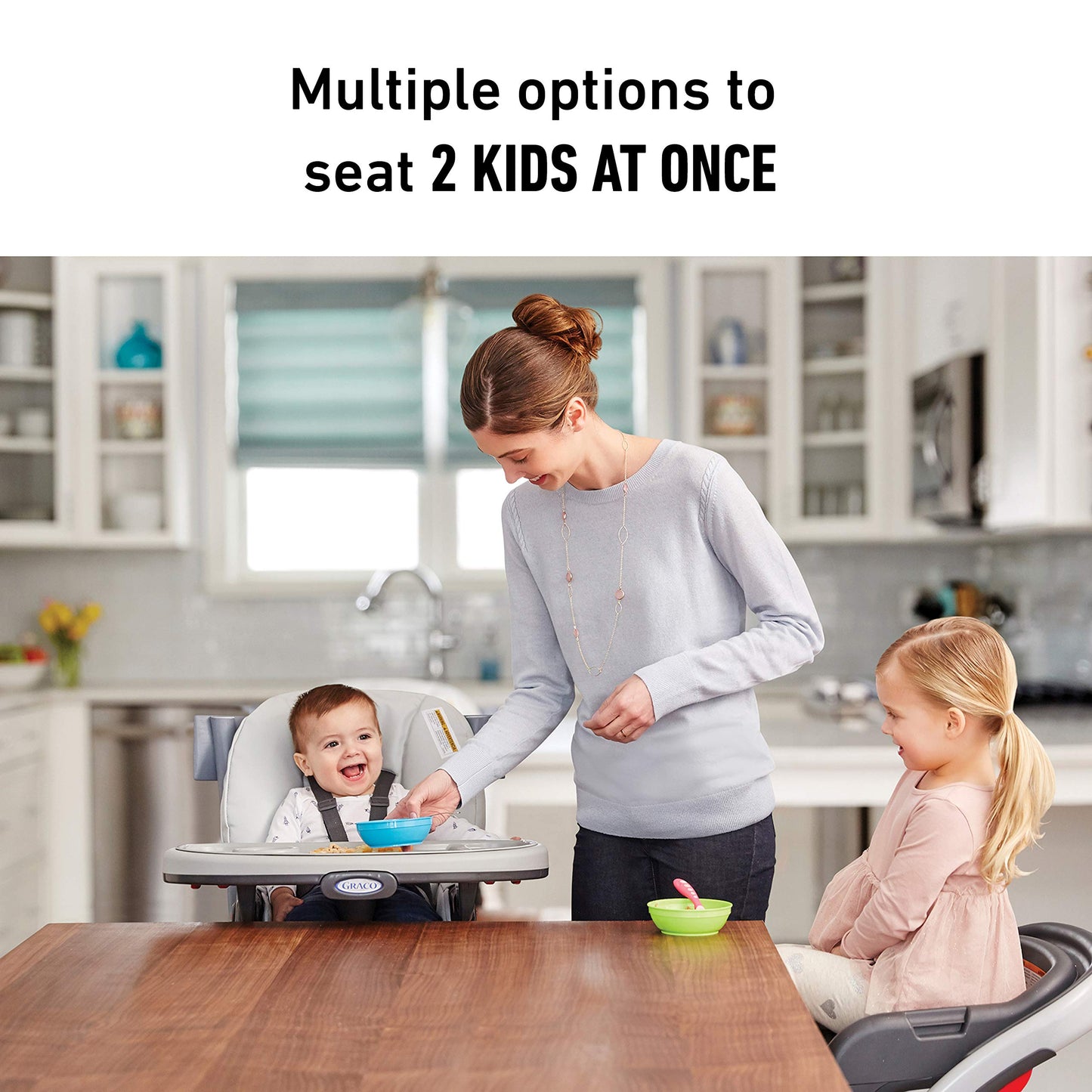 Graco Blossom 6-in-1 Convertible Baby High Chair – Redmond