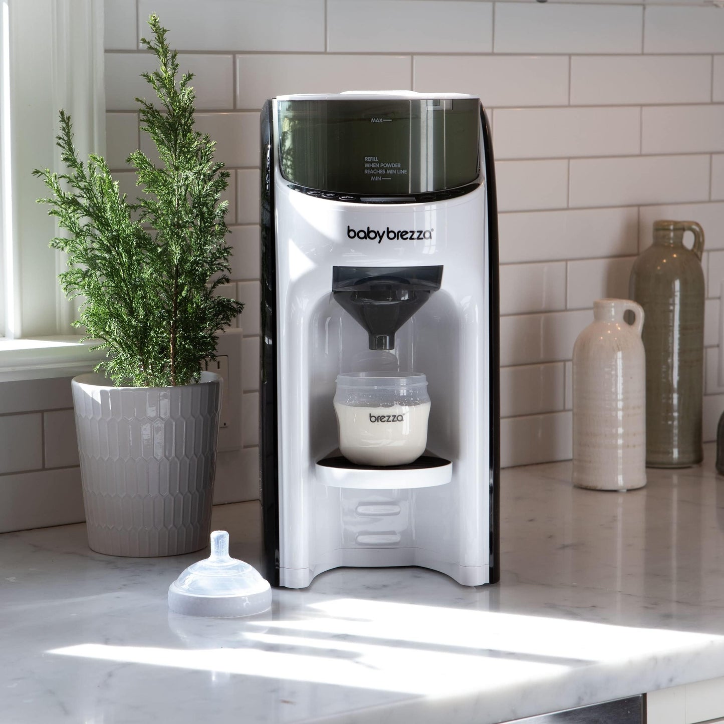 Baby Brezza Formula Pro Advanced – Automatic Formula Dispenser, White