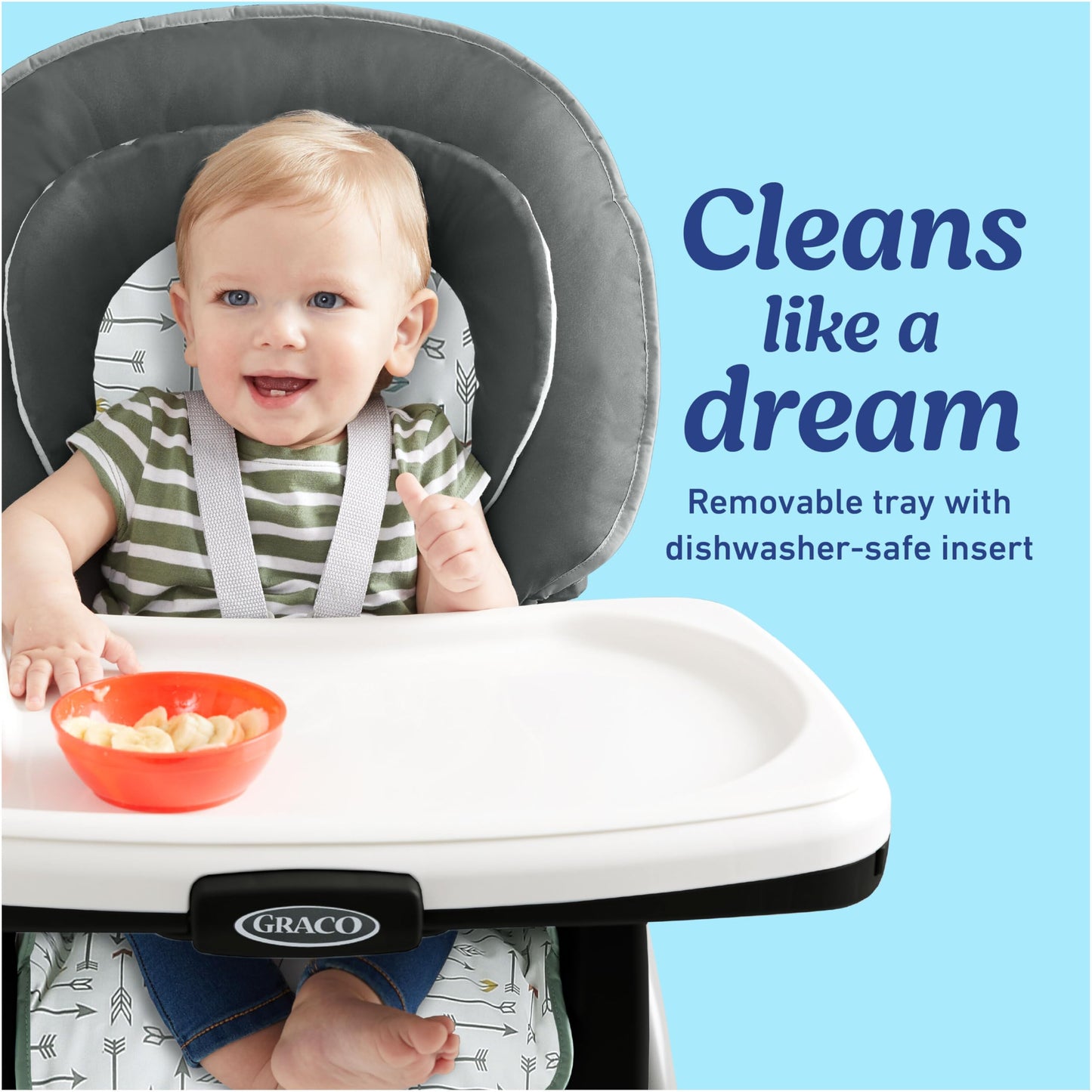 Graco Table2Table LX 6-in-1 Convertible High Chair – Arrows