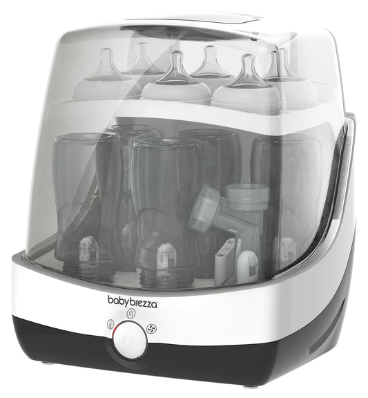 Baby Brezza Superfast Bottle Sterilizer & Dryer – 10 Minute Steam Clean