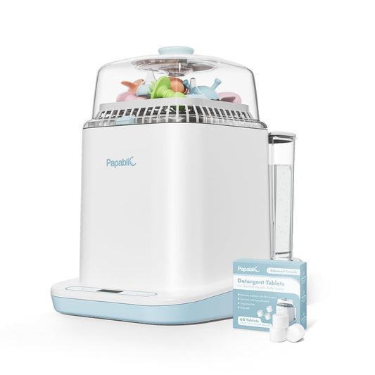 Papablic Bottle Washer Pro – 4-in-1 Washer, Sterilizer & Dryer with Tablets