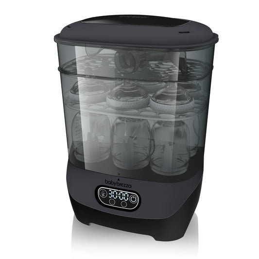 Baby Brezza Advanced Bottle Sterilizer & Dryer – Large Capacity, HEPA Filter